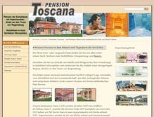 Tablet Screenshot of pension-toscana.de